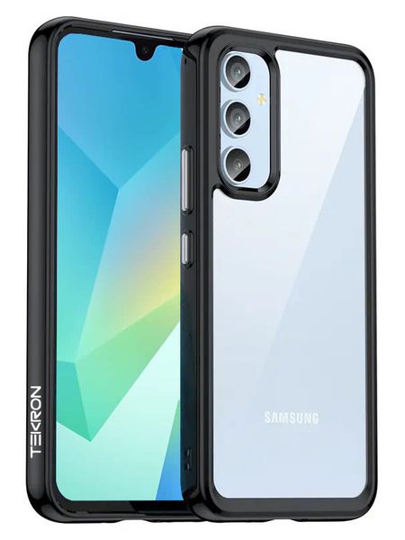 TEKRON Shockproof Slimfit Candy Clear Cover Designed for Samsung Galaxy A16
