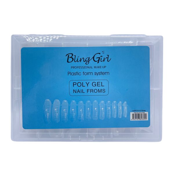 Bling Girl 120 Piece Nail Tips