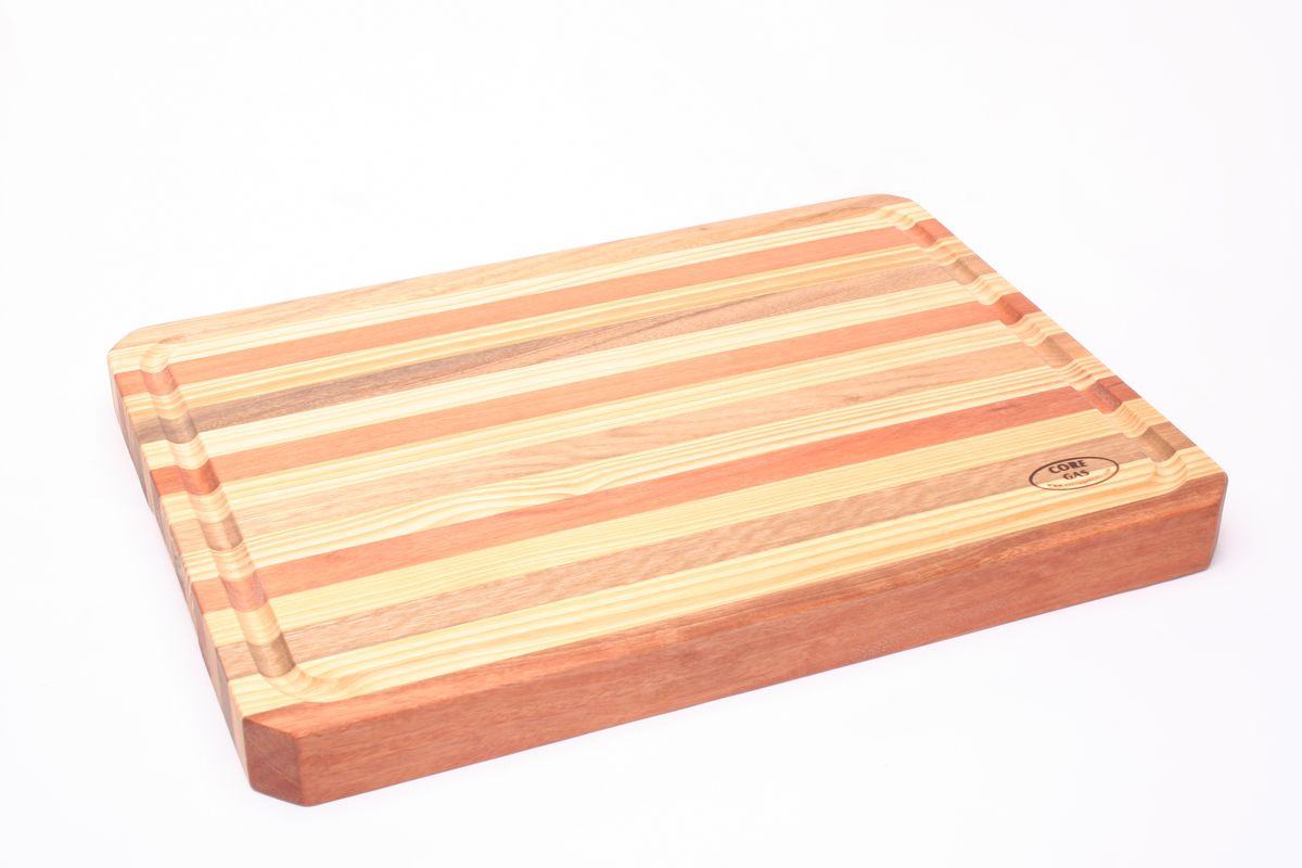 wooden chopping board with knife price