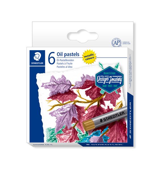 Staedtler Metallic Oil Pastels Box 6