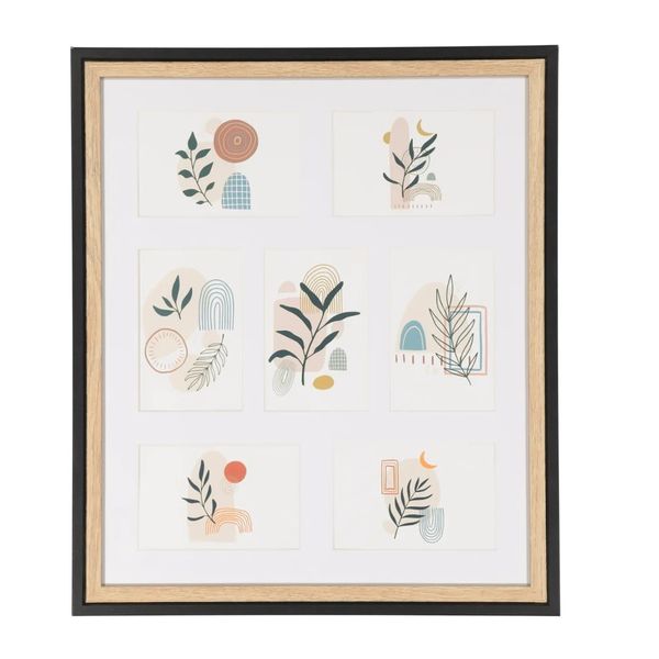 Home Decor Black And Wood Frame