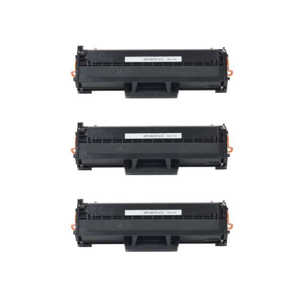 Inksaver Samsung D101S / MLT-D101S / 101S Pack of 3 Compatible Black Toners