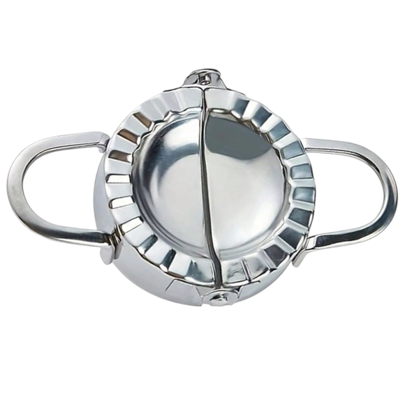 Stainless Steel Dumpling Maker Press - Silver