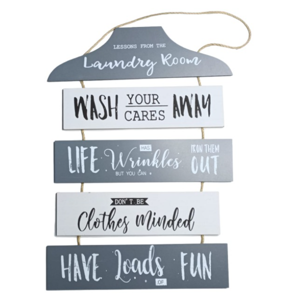 YY5009 Wooden Wall Hang Decor - 50cm