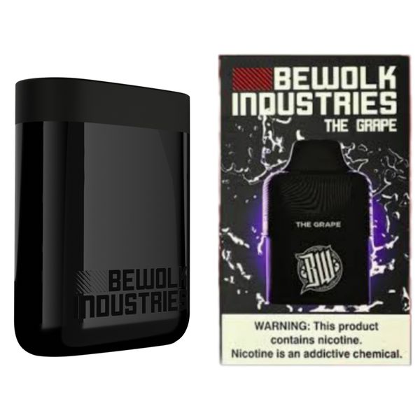 Bewolk Disposable POD Kit 6k - 50MG - The Grape