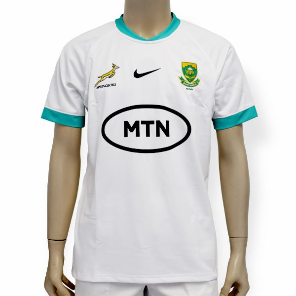 Nike Men's Springbok 3rd Kit Stadium Jersey - White