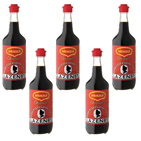Maggi Lazenby Original Worcester Sauce - 5 x 500ml