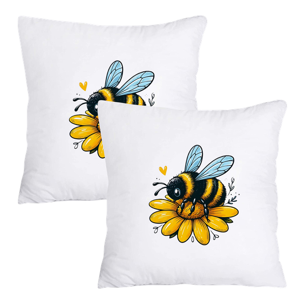 Scatter Cushion Cover Set - Honey Bee