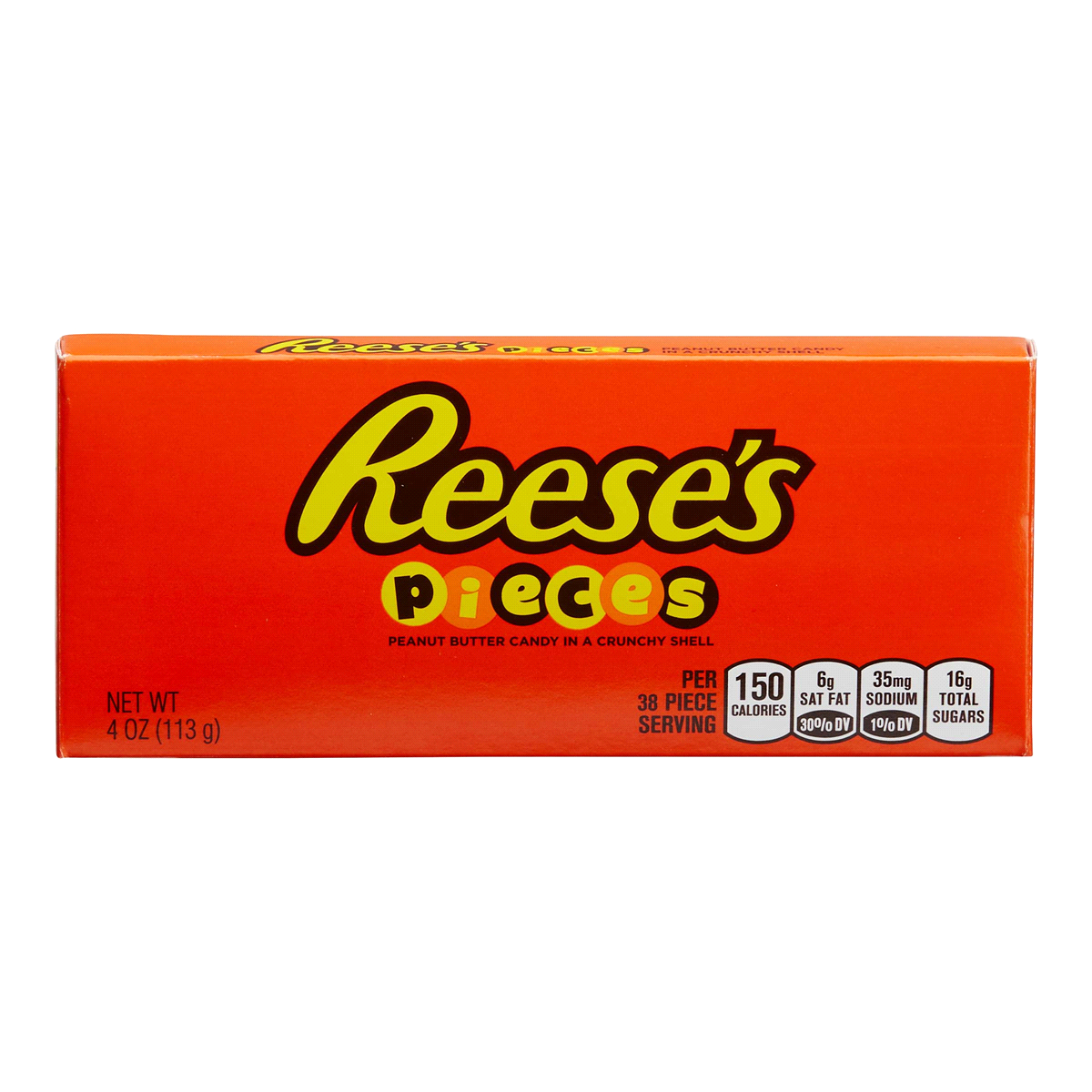 Reese's Pieces Milk Chocolate Peanut Butter Candy in a Crunchy Shell Shop Today. Get it