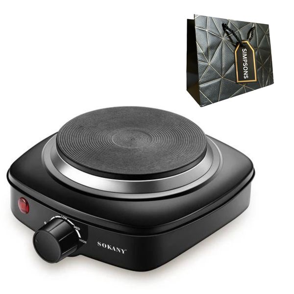 Sokany - Mini 500W Electric Stove &amp; Luxury Simpsons Bag