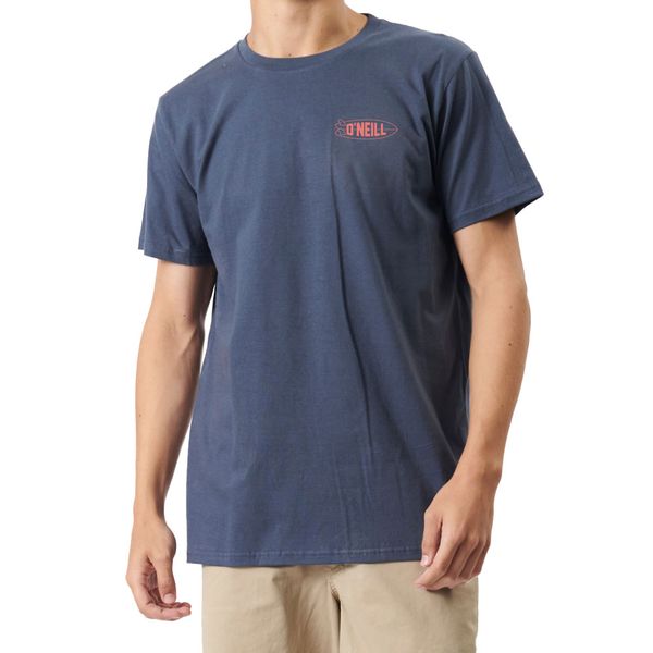 O'Neill Men's Joy Wave Short Sleeve Tee - Ombre Navy