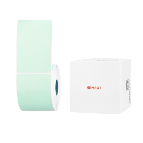 Niimbot - K2 / K3 Only - 60×90mm - 340 Labels - Light Green