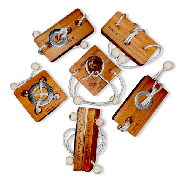 Educational Toy - Brain Teaser Puzzle Gift Set