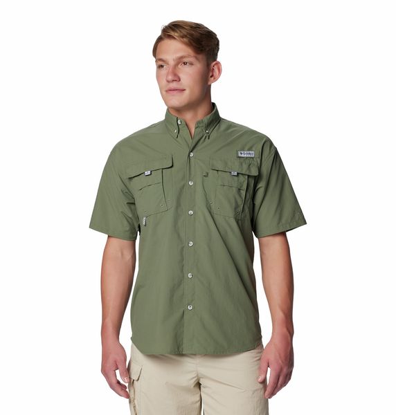Columbia Men's PFG Bahama II Short Sleeve shirt Cypress