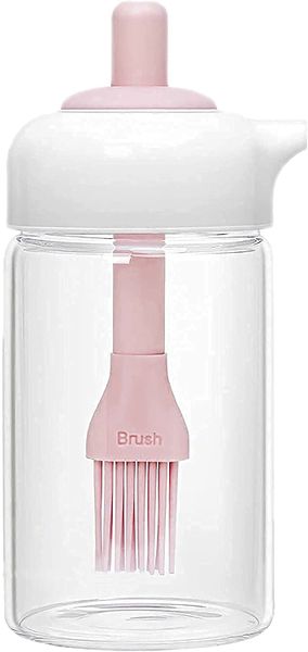 230ml Oil Container Dispenser Bottle with Silicone Oil Brush