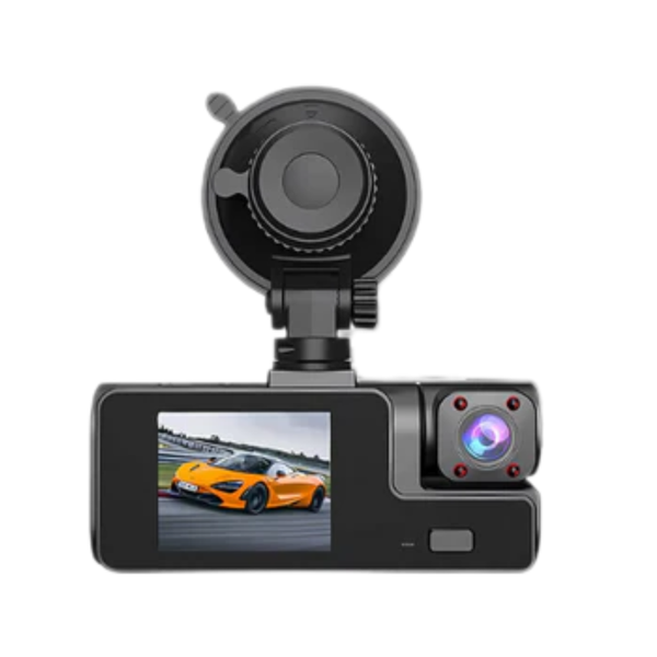 Physis Trading Dual WiFi Dashcam Camera HD 1080P Triple Lens 1080P