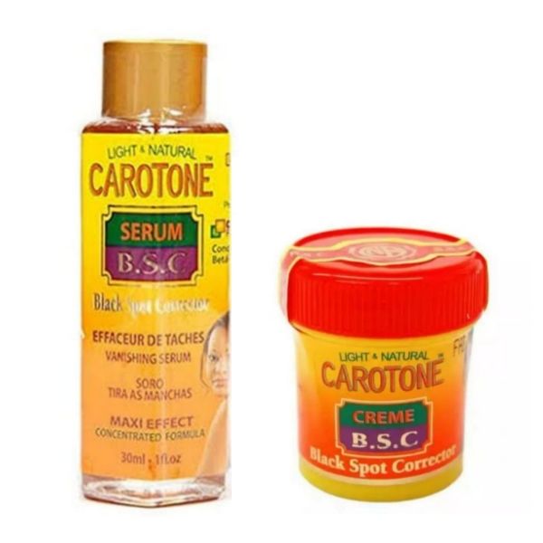 Original Carotone Acne and Black Spot Corrector Cream(30 ml) &amp; Serum(30ml)