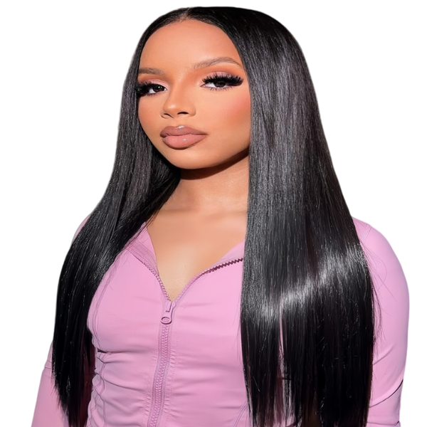 Marigold 26 inch Straight Wig - Human Hair with 13x4 Lace Front