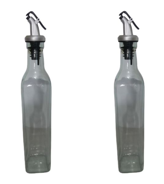Oil and Vinegar Bottle Dispenser Set
