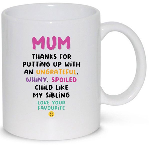 Mum Thanks Birthday Christmas Mother's Day Gift 11Oz Premium Coffee Mug