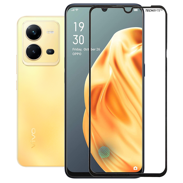TechByte Tempered Glass Screen Protector for Vivo V25e (2022)