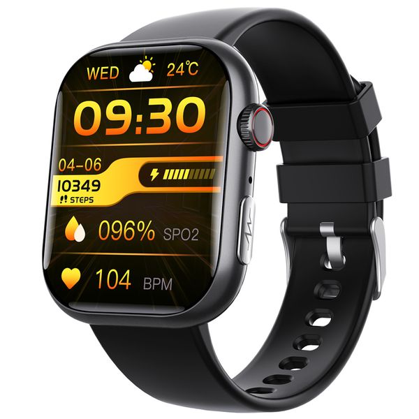 Smartwatch ECG, heart rate, uric acid, blood lipid test, health reminder