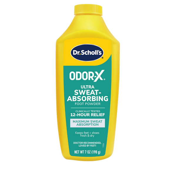 Dr. Scholl's Odor-X Ultra Sweat Absorbing Foot Powder