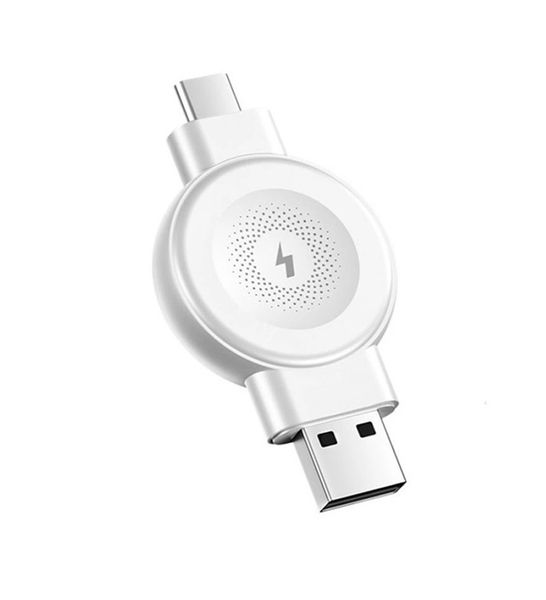 CX026 Wireless Inductive Smartwatch Charger - White