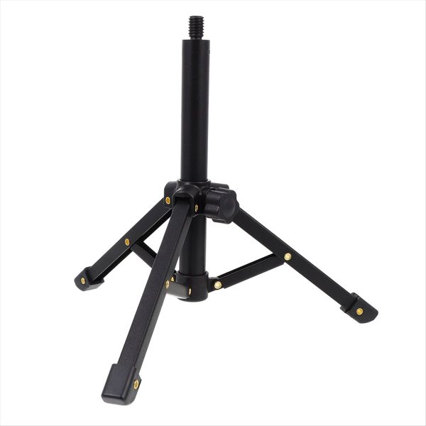 Portable Microphone Stand Desktop 1/4 Tripod Table Stand Adjustable Mic Sta