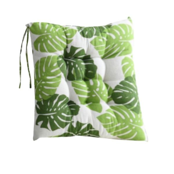 Square Chair Seat Patio Cushion-40×40×6cm Thick Outdoor &amp; Indoor Pad