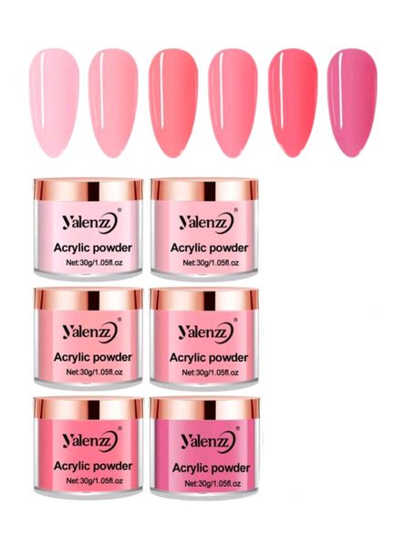 6-Piece Set of Acrylic Powder