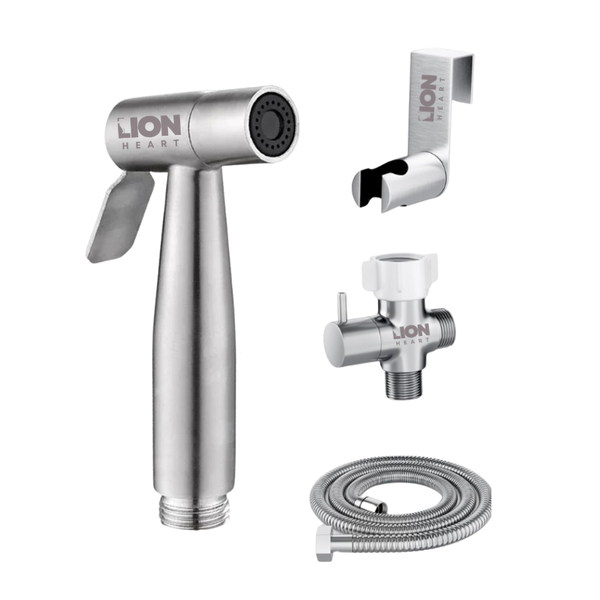 LH Handheld Bidet Sprayer for Toilet - Stainless Steel Toilet Spray Kit