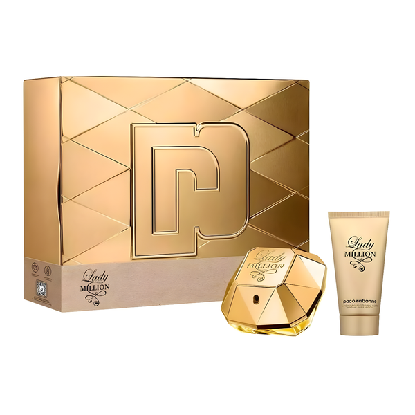 Paco Rabanne Lady Million for Women Set (Tin Box) EDP 50ml + BL 75ml