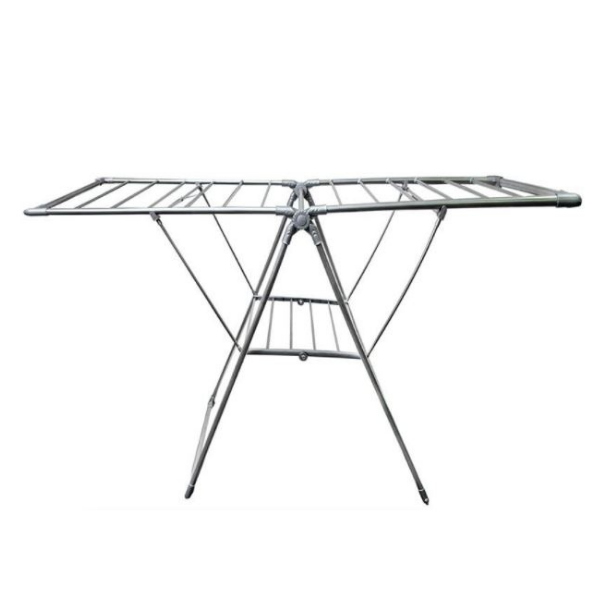 Foldable Clothing Horse / Drying Rack - Grey