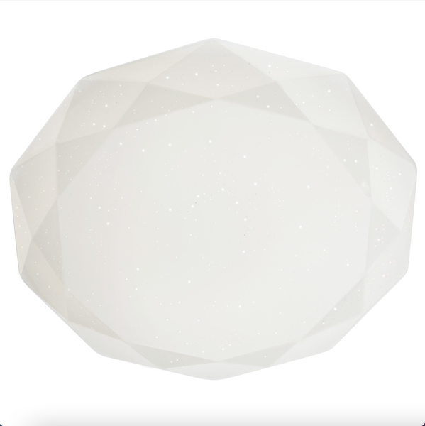 30cm Polycarbonate Led Ceiling Light - Starlight Facet