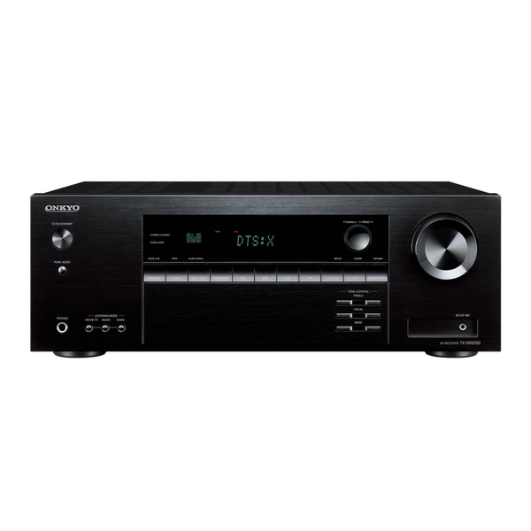 Onkyo TX-NR5100 7.2-Channel 8K AV Receiver - Black