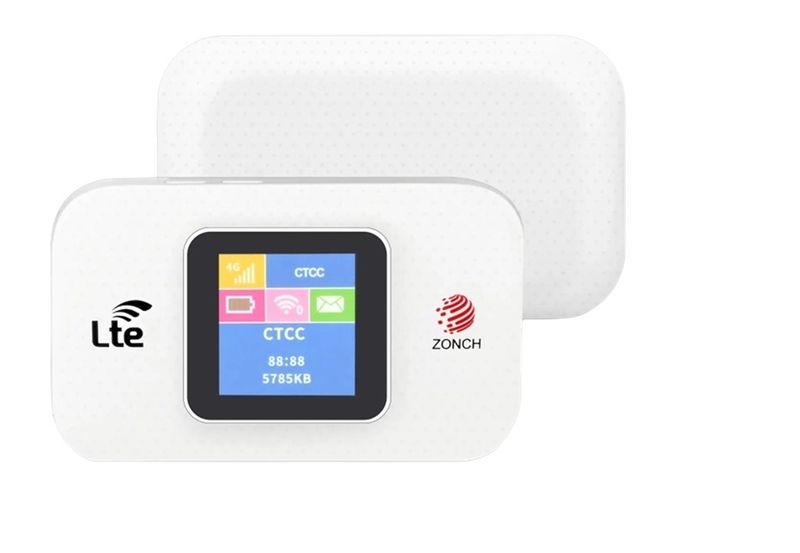 4G LTE LCD Smart Pocket Router Connects With 15 Users up to