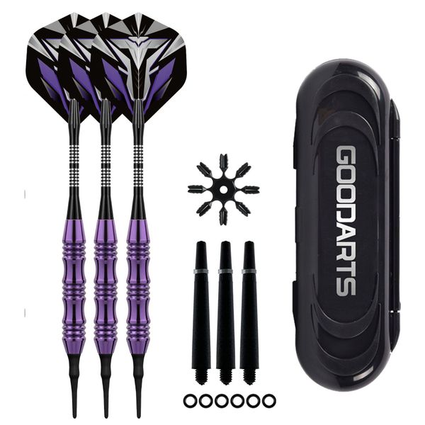 20g Soft Tip Darts Set - 3Pcs Darts Set For Most Electronic Dartboards
