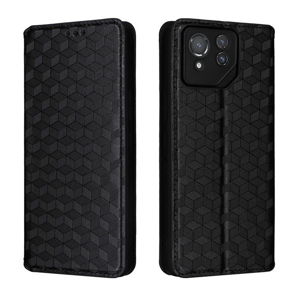 Magnetic Buckle 3D Leather Case Compatible With Asus ROG Phone 8 Pro
