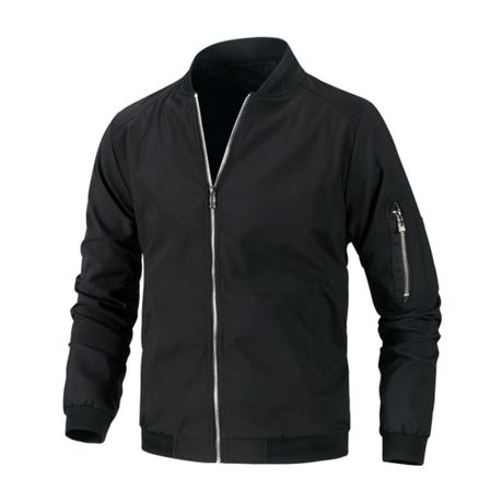 Men Bomber Jacket Baseball Jacket Slim Fit Lightweight Flight Coat Shop Today. Get it Tomorrow takealot