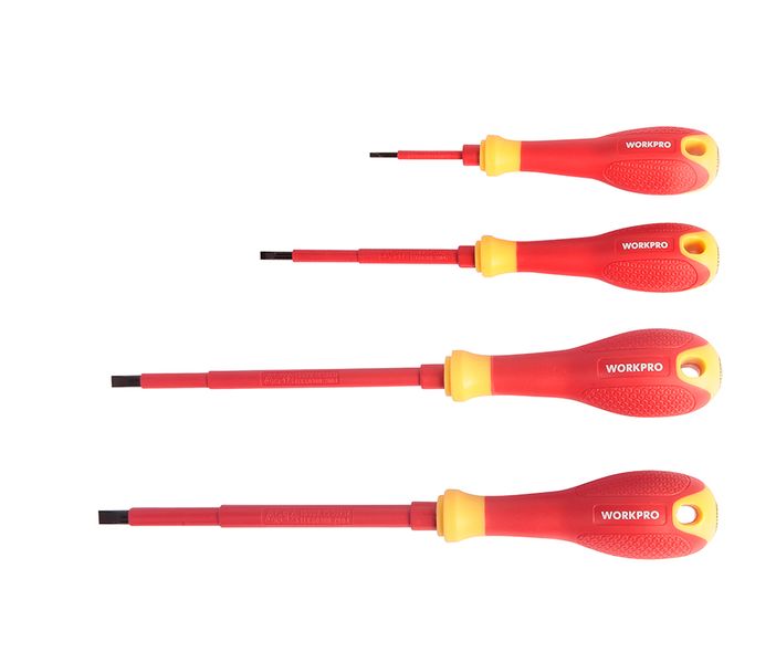 Workpro - Screwdriver Vde Insulated 2.5 X 50mm - 3 Pack