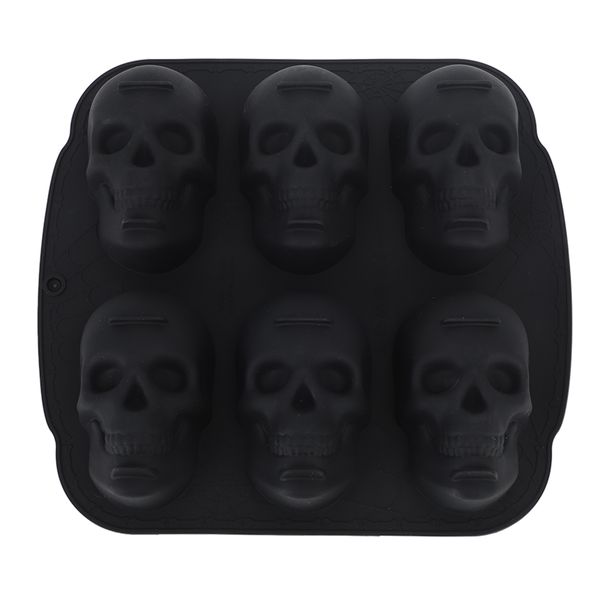 Skull Head Silicone Halloween Cake Mold