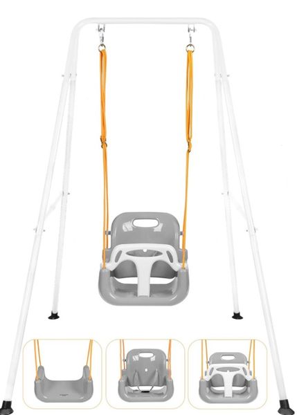 3-in-1 Swing Set and Baby Jumper and Bouncer for Toddler