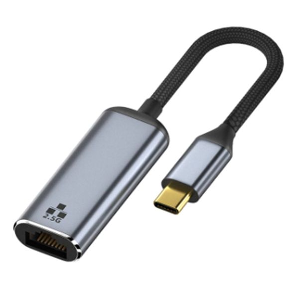 2500Mbps 2.5G USB C Ethernet Adapter