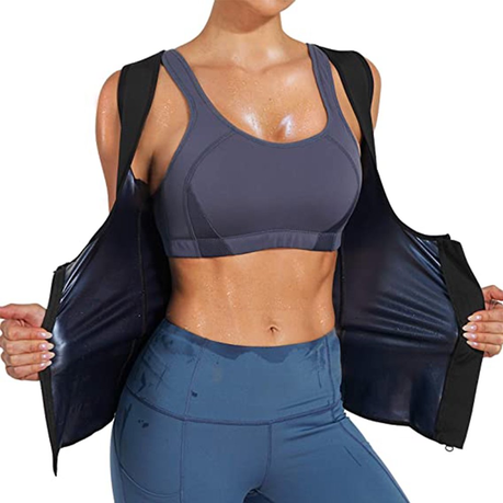 Slimming Sauna Vest Zipper for Women L-XL, Shop Today. Get it Tomorrow!