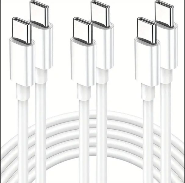 Pack of-3 Type-C to Type-C Cable - Fast Charging Cable