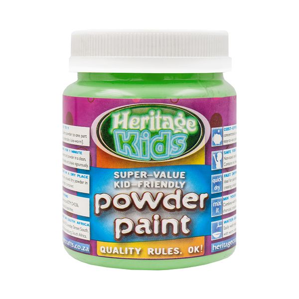 Heritage Powder Paint Non Toxic Green - 200g