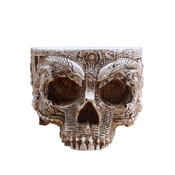 Skull Succulents Flower Pot for Home Garden Office