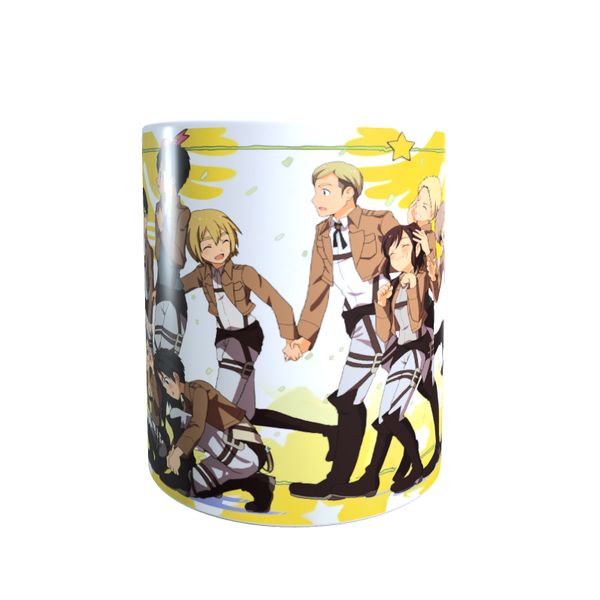 Soldiers Having Fun - Attack on Titan Coffee Mug
