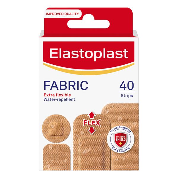 Elastoplast Fabric Plaster Assorted - 40's